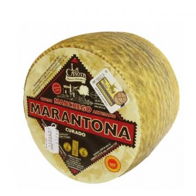 MARANTONA Queso curado peso aproximado cuña 250 grs